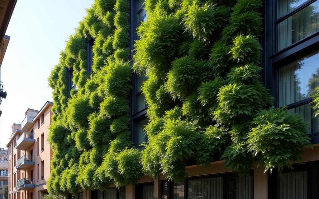 Jardines verticales y espacios urbanos en Valencia