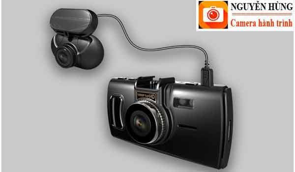 Camera hành trình YCL-7210 có kèm camera sau,góc quay siêu rộng 170 độ