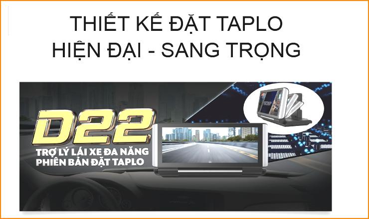 VietMap D22 - Đặt Tablo Dẫn Đường - Báo tốc độ, theo dõi trực tuyến